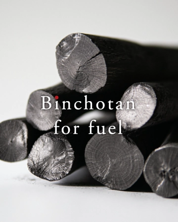 Binchotan for fuel